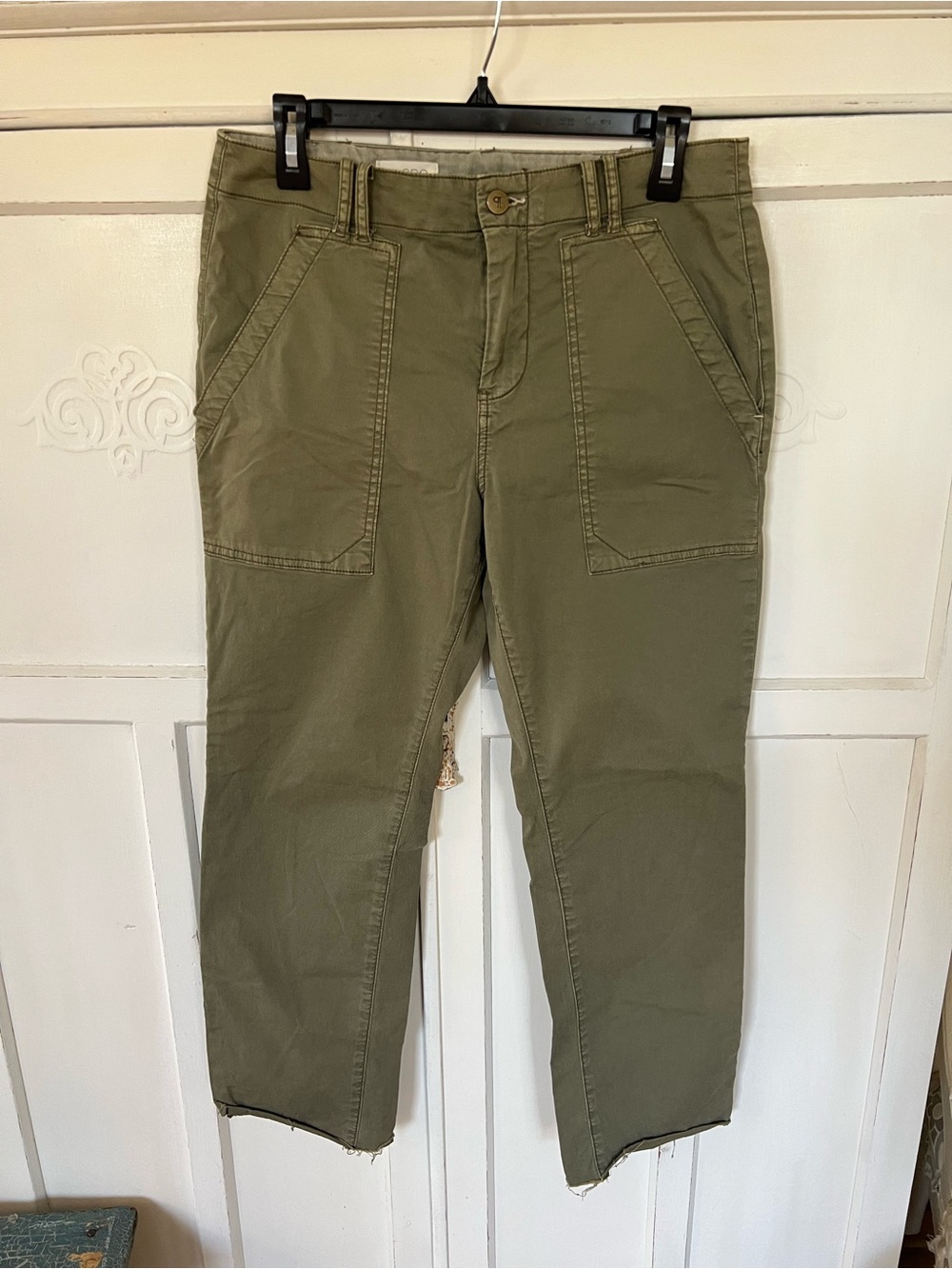 Anthropologie Pilcro Utility Army Green Women’s Size 29/8